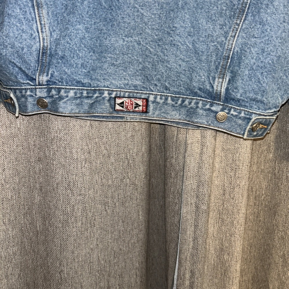 Vintage No Exit Sport Denim Jacket Large - Picture 9 of 9